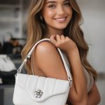 Petal Quilted Shoulder Bag