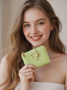 Lime Lock Compact Wallet